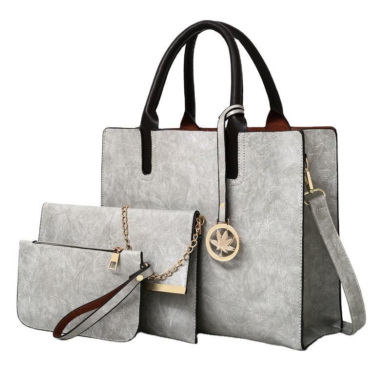 Large capacity women's bag 2024 new model mother bag mother bag Europe and the United States large bag multi-set shoulder bag 8824