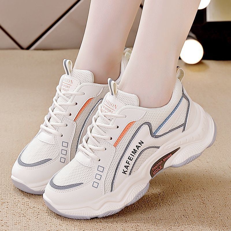 W-87 Womens Chunky Sneakers Shoes For Women Platform Comfortable Shoes Breathable Casual Sneakers Mujer