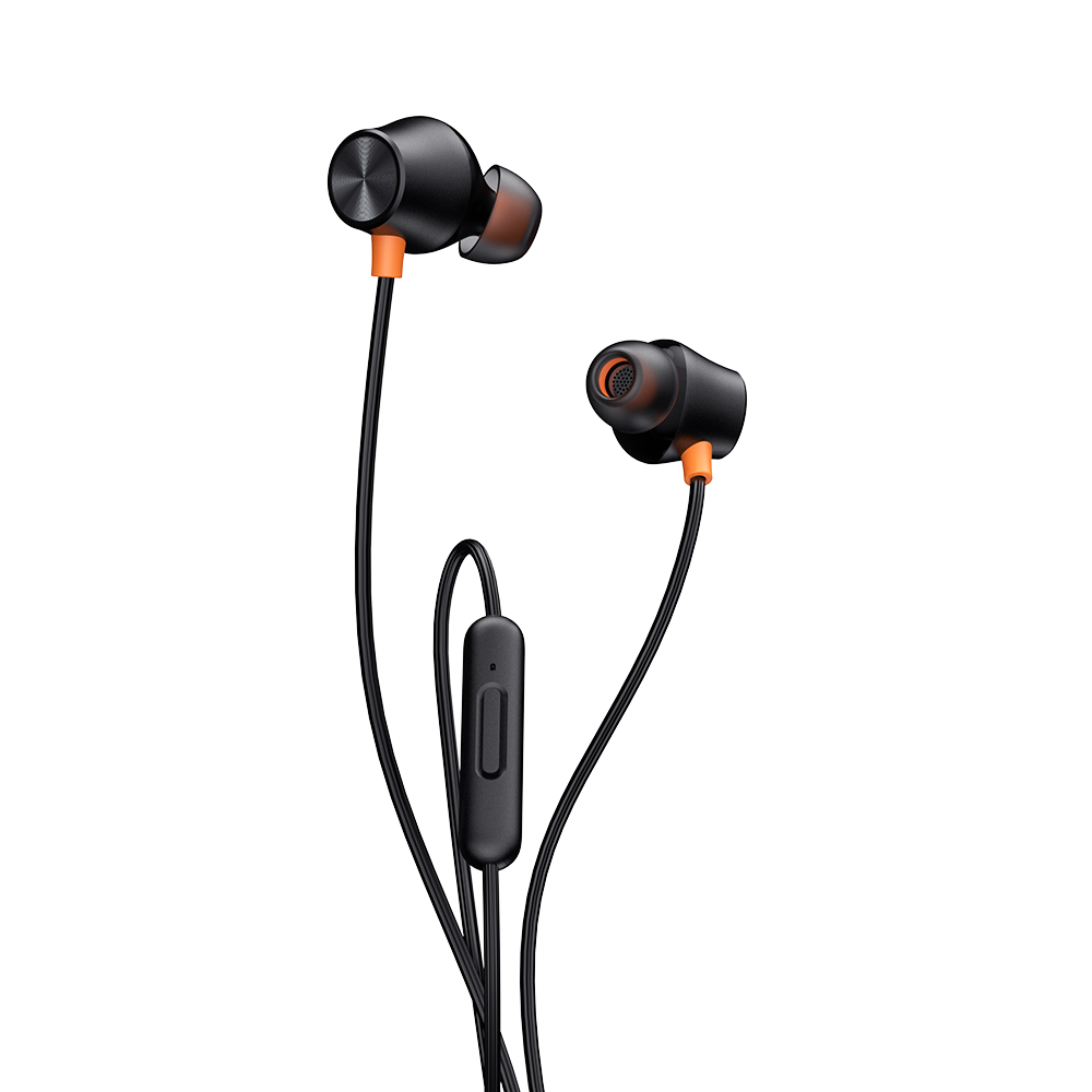 DIZO in-Ear Headphones Hi-Fi Stereo Corded Earphones with Microphone