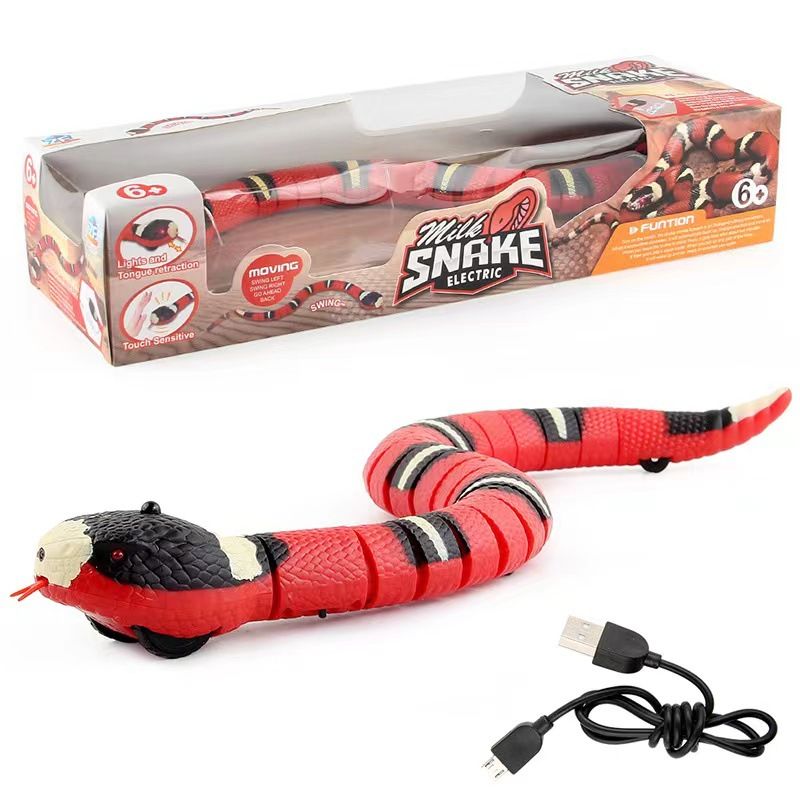 Electric induction cat toys, cat supplies, self fun cat toys, stress relieving and drop resistant toys, snakes, electric rechargeable