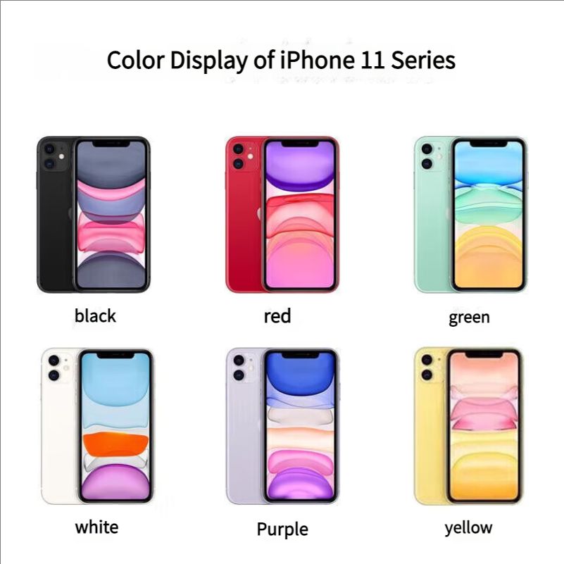 Apple iPhone 11-6.1" -128G HDD-4GB RAM 99%New 