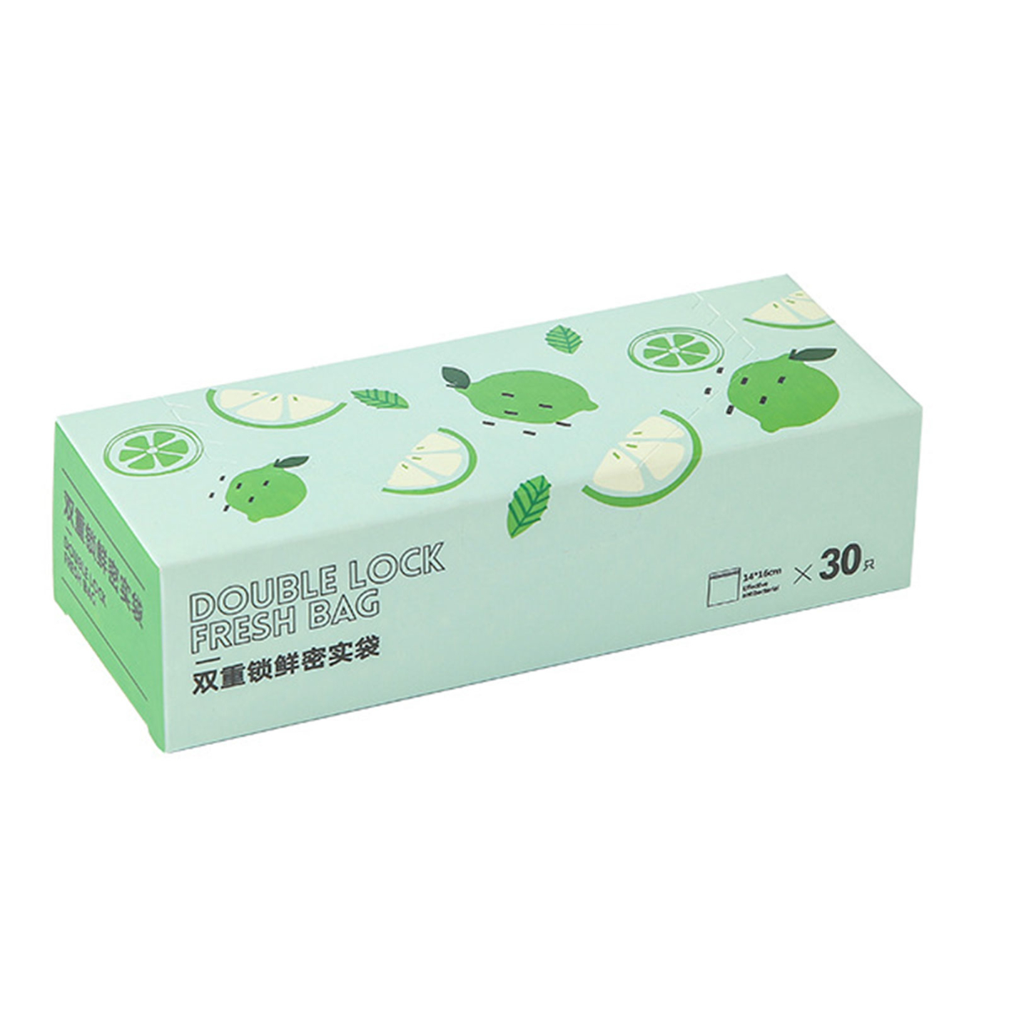 FT168818 Freezer Bag For Fruits And Vegetables Thick And Leakproof Ziplock Bag Food Storage Freezer Slider Bags Sandwich Storage Bag

