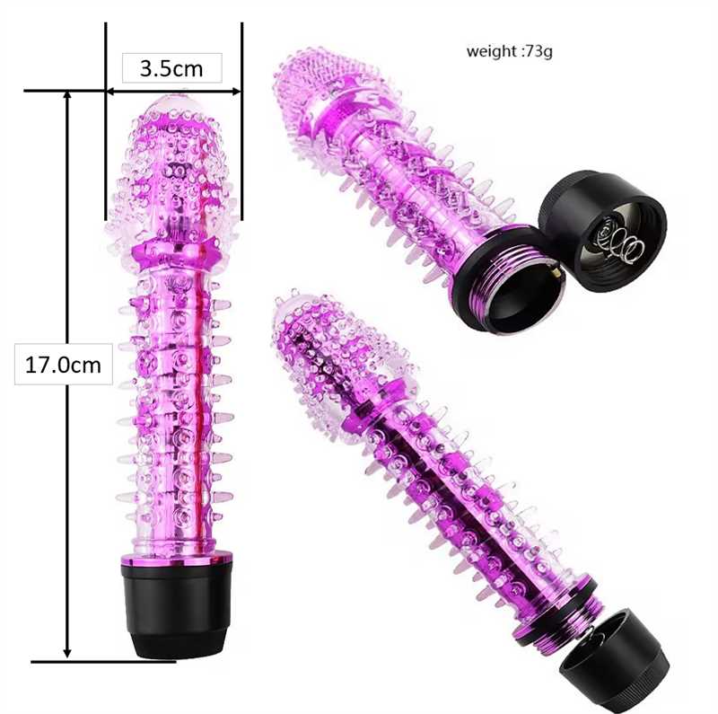 Dildo,Penis,Dragon Whisker Stick Crystal Prickly Single Vibrator, Female Masturbation AV Massager, Simulation Penis Adult Product,Adult Toy.