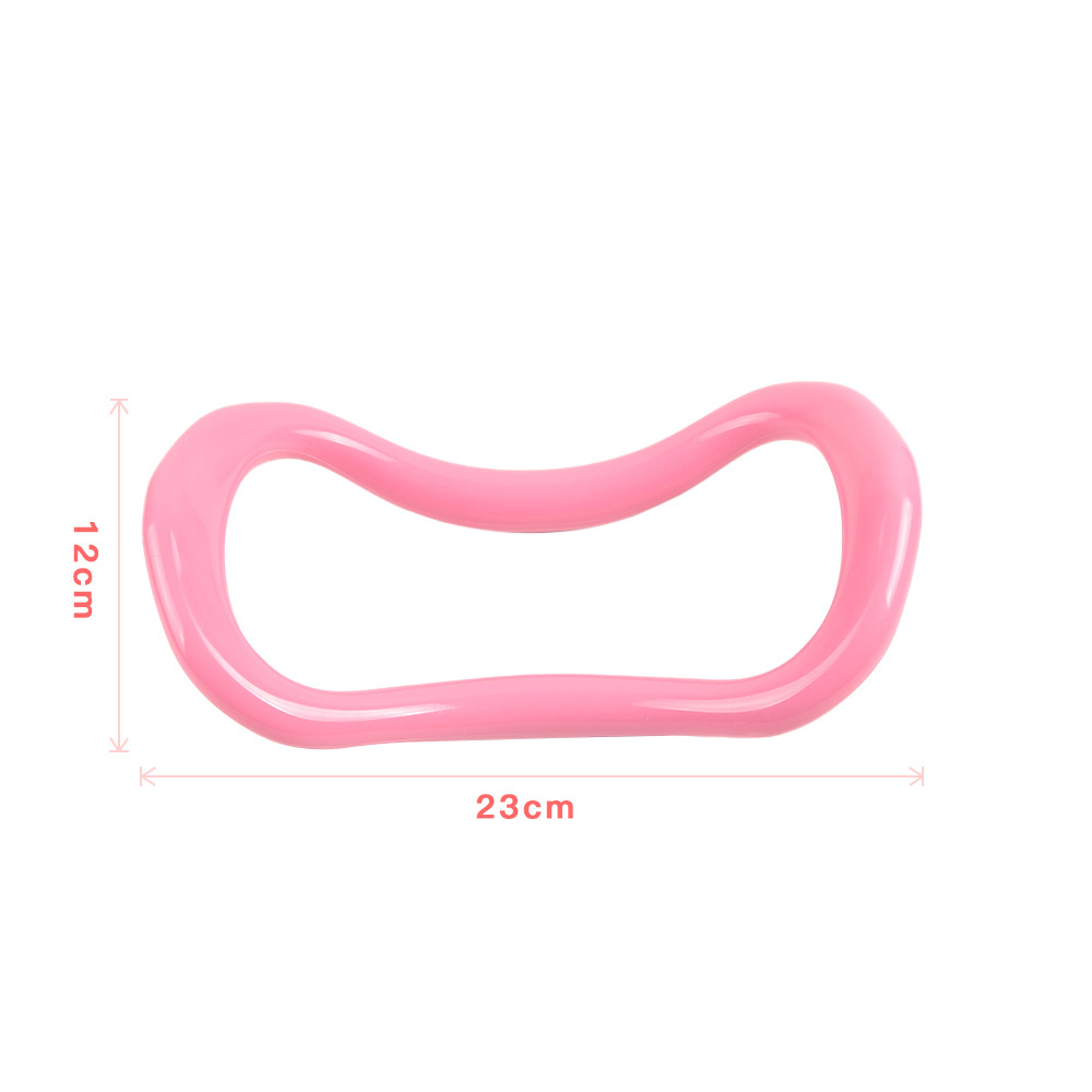 YJ004 1pc Yoga Circle Stretch Ring Massage Home Women Fitness Equipment Bodybuilding Pilates Rings Exercise Training Workout Accessory