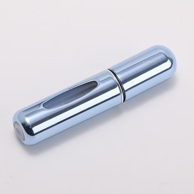 Refillble 5ml Refillable Mini Perfume Spray Bottle Aluminum Spray Atomizer Portable Travel Cosmetic Container Perfume BottleBule
