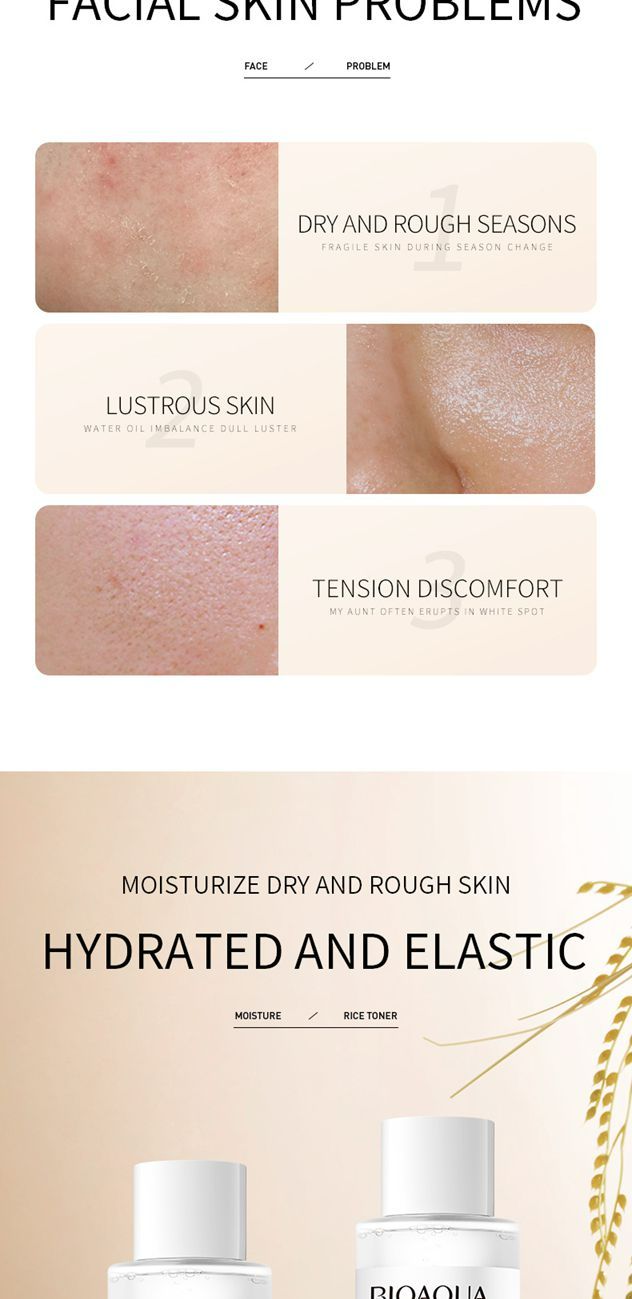 Rice Raw Pulp TONER, moisturizing and skin care toner