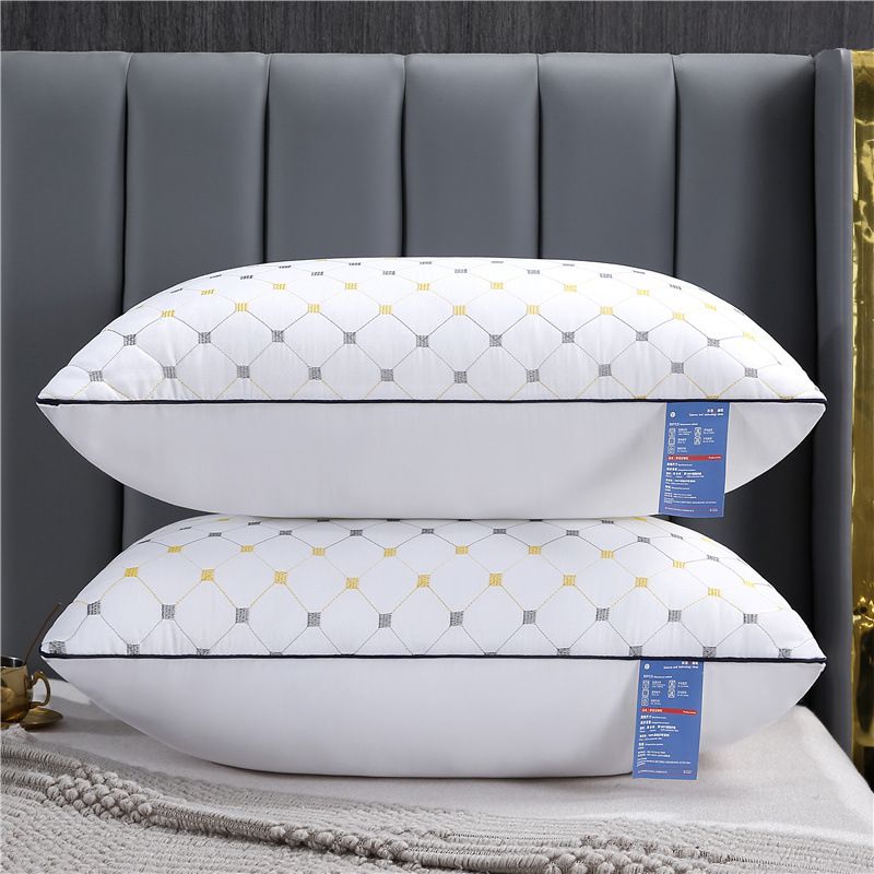  48x74cm Pillow core, hotel fiber pillow core, adult household neck pillow CRRSHOP home bed 