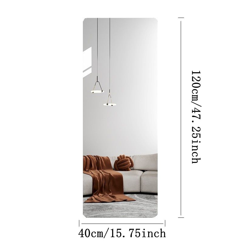 Acrylic mirror high-definition self-adhesive dressing mirror fitting mirror non-deformation full-body soft mirror home bedroom