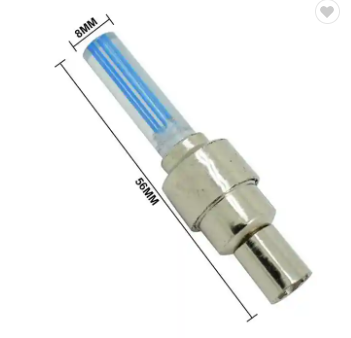 Luminous gas nozzle lamp