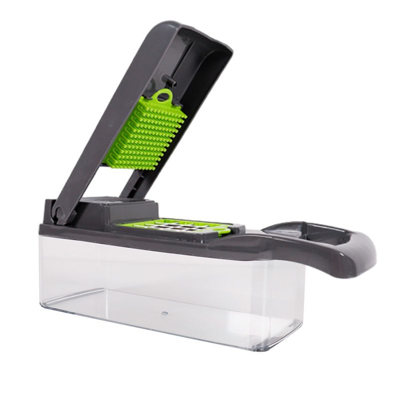 Multifunctional 16 in 1 Vegetable Cutter Fruit Potato Peeler Carrot Grater Kitchen Gadget Accessories Basket Drain Basket