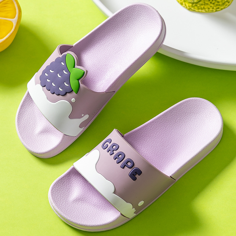LT-20 Women's Indoor Cute Non-Slip Slippers Outdoor Wear-Resistant Thick Sole Sandals