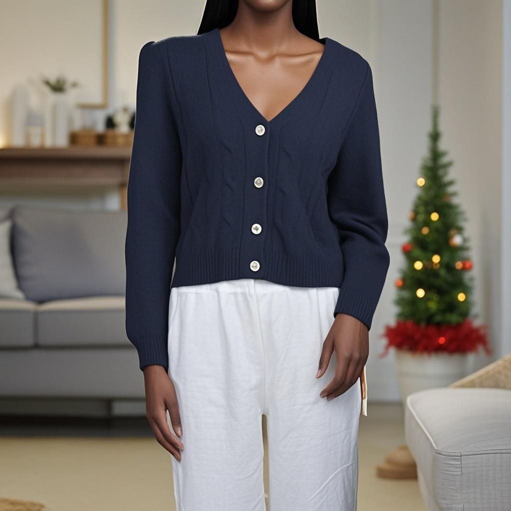 Wool knit Sweater Round Neck Sleeveless Knit Top Women's Sweater