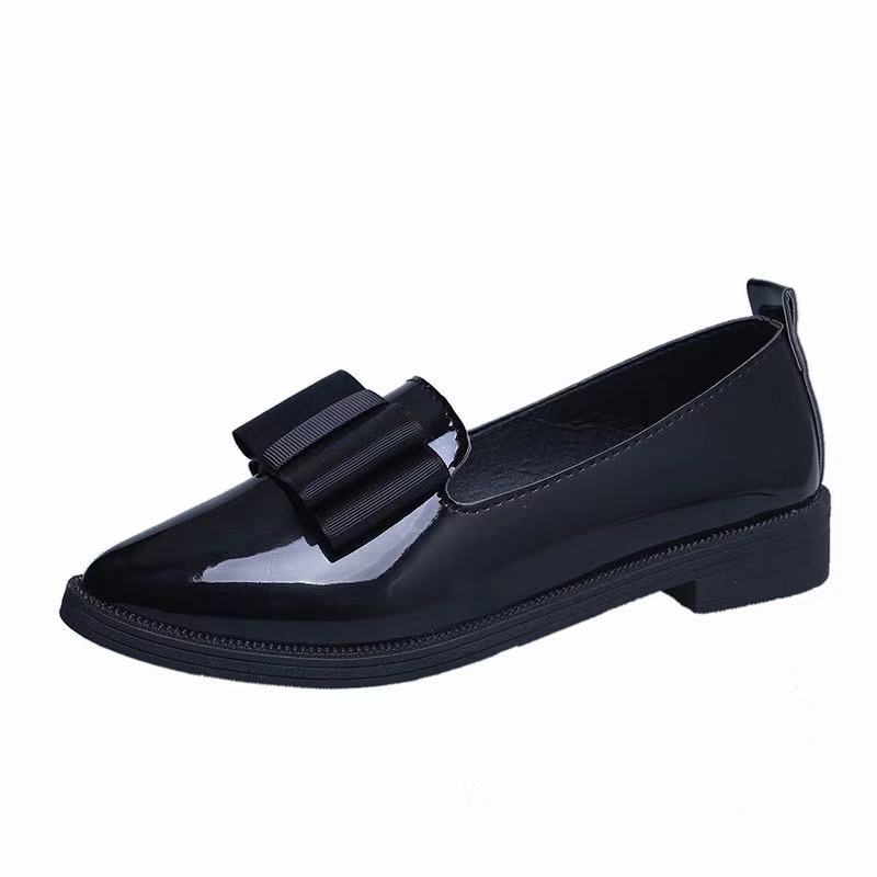 Hwt06 Women Shoes Loafers Patent Leather Slip Fashion Super Promotion