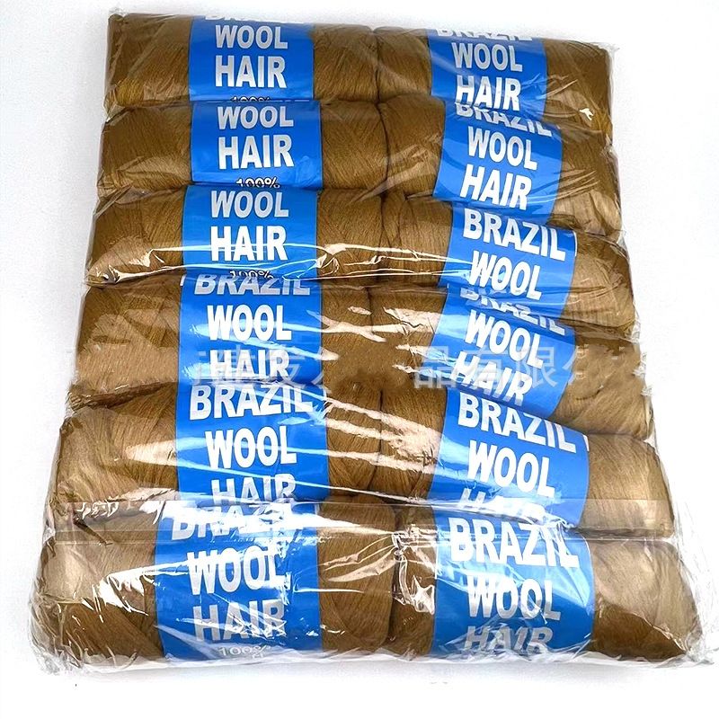 Brazil wool hair wigs Wig thread, braided hair thread, polypropylene yarn, wig braided yarn CRRSHOP wigs Wig weaving thread