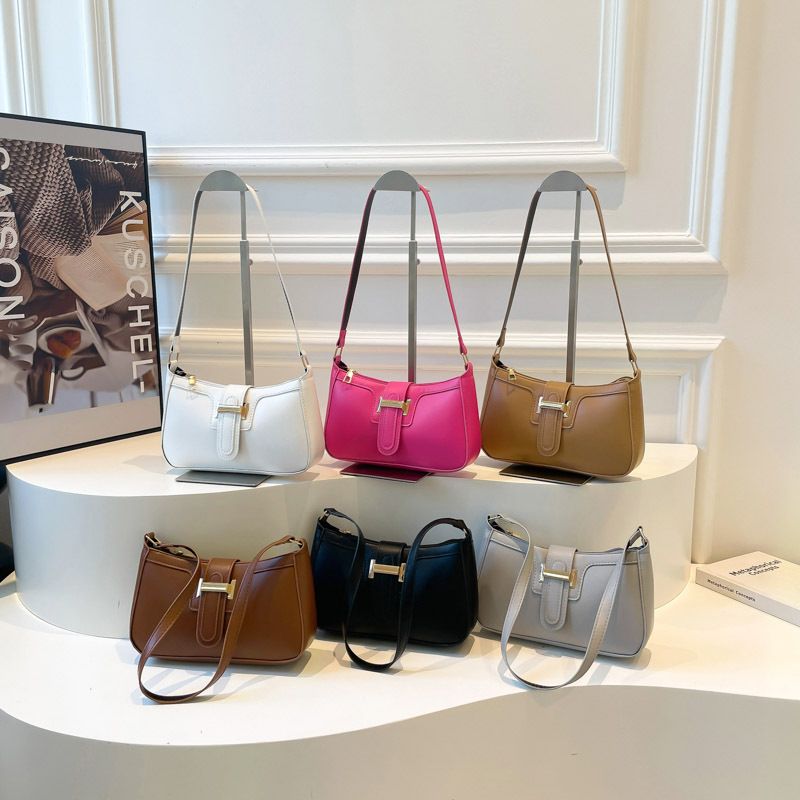 Korean Niche Style Women Bag Retro Light Luxury High Beauty Shoulder Bag Texture Casual Crossbody Bag For Ladies Daily Matching
