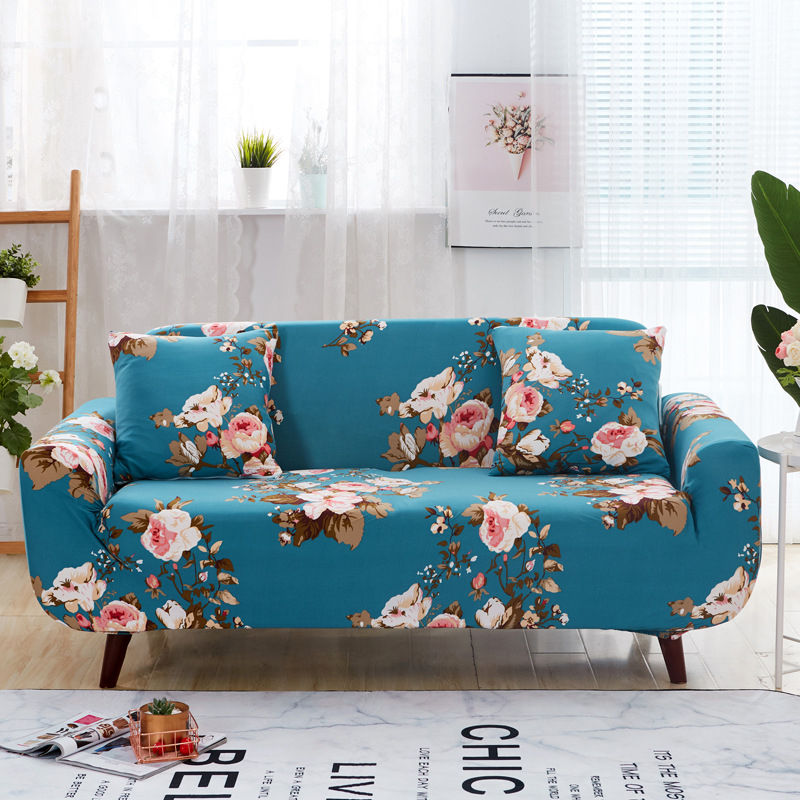 Elastic Four-seat Sofa Cover All-inclusive Cover Four Seasons Universal Combination Living Room Sofa Cover Full Cover
