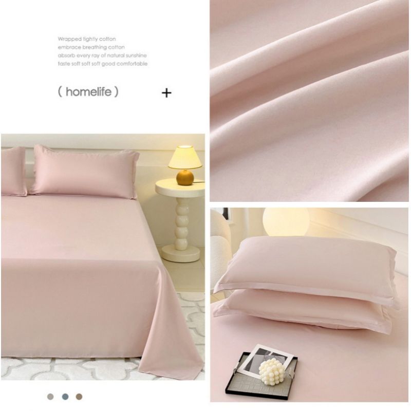120*230cm ,150*230cm,180*230cm,220*230cm,230*250cm,Bed Sheet pillowcase Aloe vera cotton, washed cotton, bed sheets, plain brushed wool CRRSHOP 48*74cm pillow case free shipping