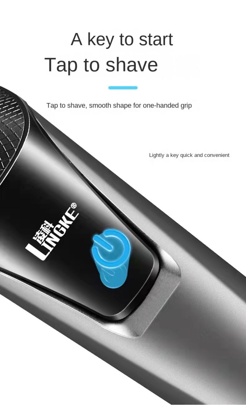 8806 dual-color optional stand-alone three-in-one shaver USB rechargeable shaving razor