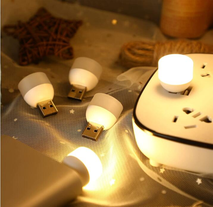 WELLHOME 14PCS Baby Night Light, RTSU Rechargeable Mini Light, Wireless LED Night Lights for Kids, Portable Bedside Lamp for Breastfeeding, Nursery Lamp
