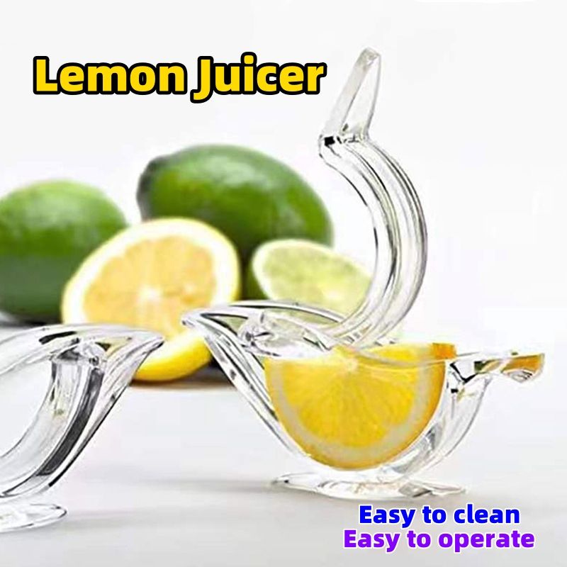 Manual Juicer ,Lemon juicer, manual transparent small fruit juicer CRRSHOP portable manual lemon Pinch juicer free shipping