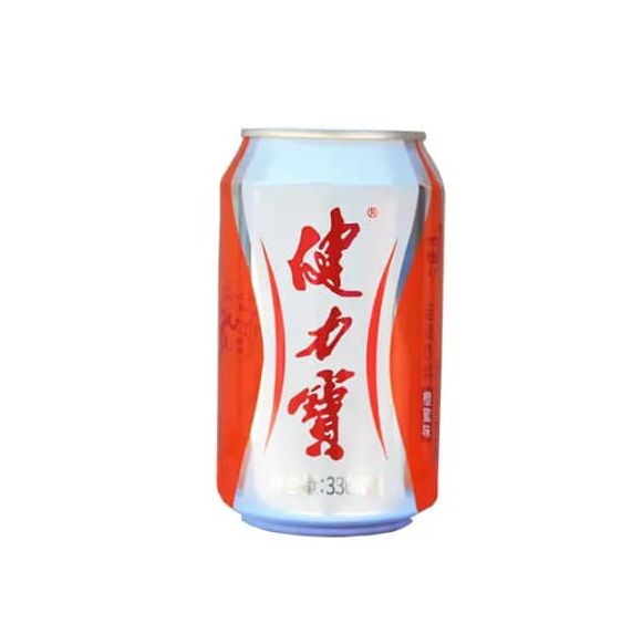 Jianlibao orange honey carbonated sports drink soda type 330ml
