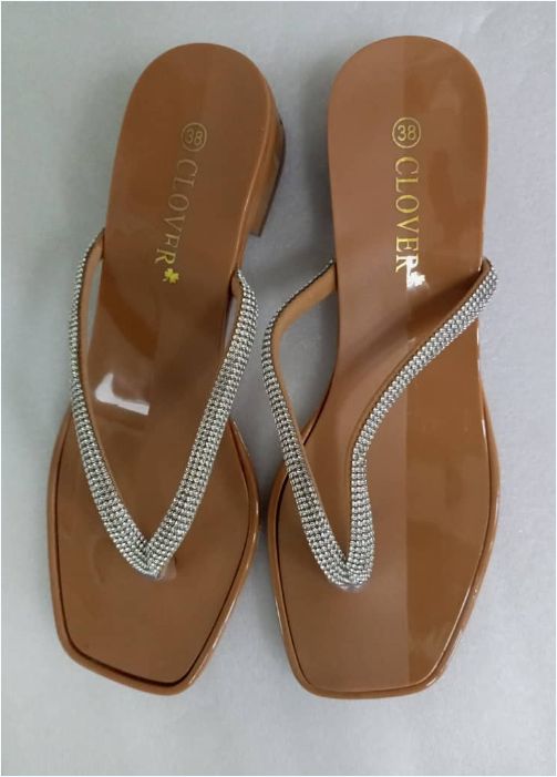 Diamonds Crystal Comfortable slippers for women and ladies beach  platform sandals