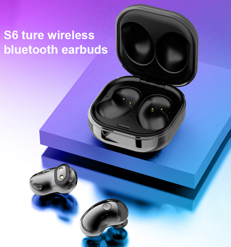 S190 New Headphones Led Smart Display Super Cool Breathing Light Earbuds Toucg Control gaming TWS Earphone
