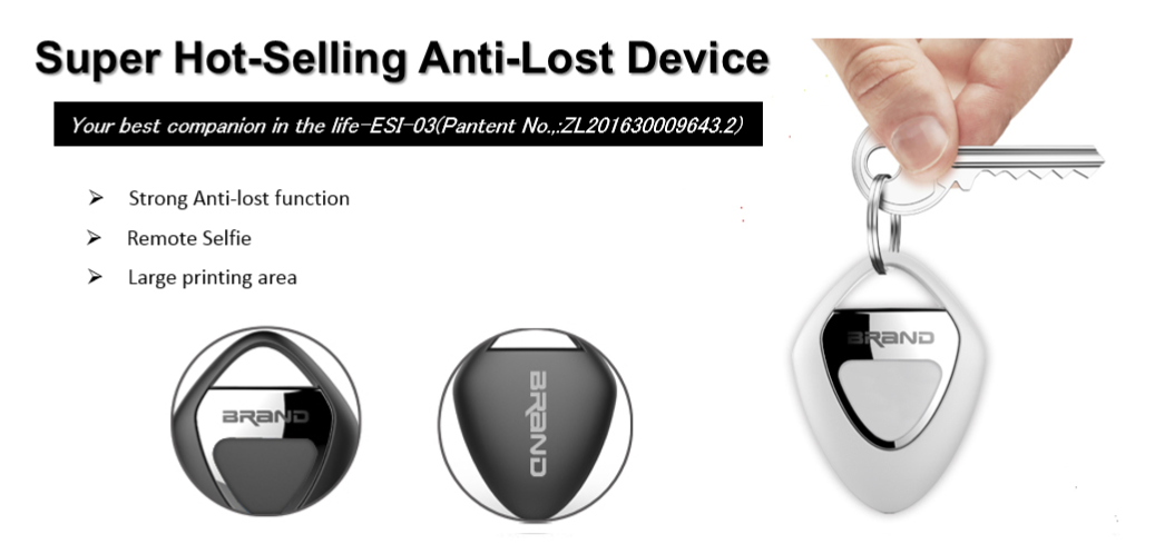 ESI-03 Smart Bluetooth Finder Phone Lost Alarm Key Wallet Finder Bluetooth 4.0 Anti-theft Device