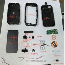 40000 mAh solar powered hand crank charger with built-in cable wireless charging PD 22.5W fast charging mobile power bank
