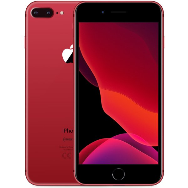 Apple iPhone 8 Plus (Unlocked, 64GB,256GB) – 5.5” Retina HD Display, A11 Bionic Chip, Dual-Camera System Refurbishment GSM Phone 【Lowest Price Online】Red