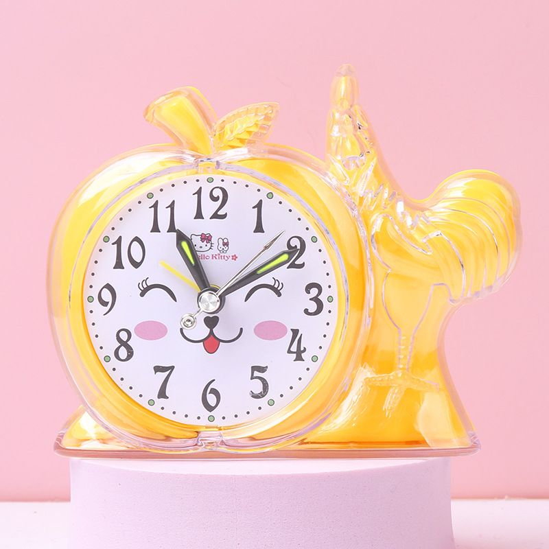 8982 Fashion Design Home Decor Plastic Table Bell Alarm Clock