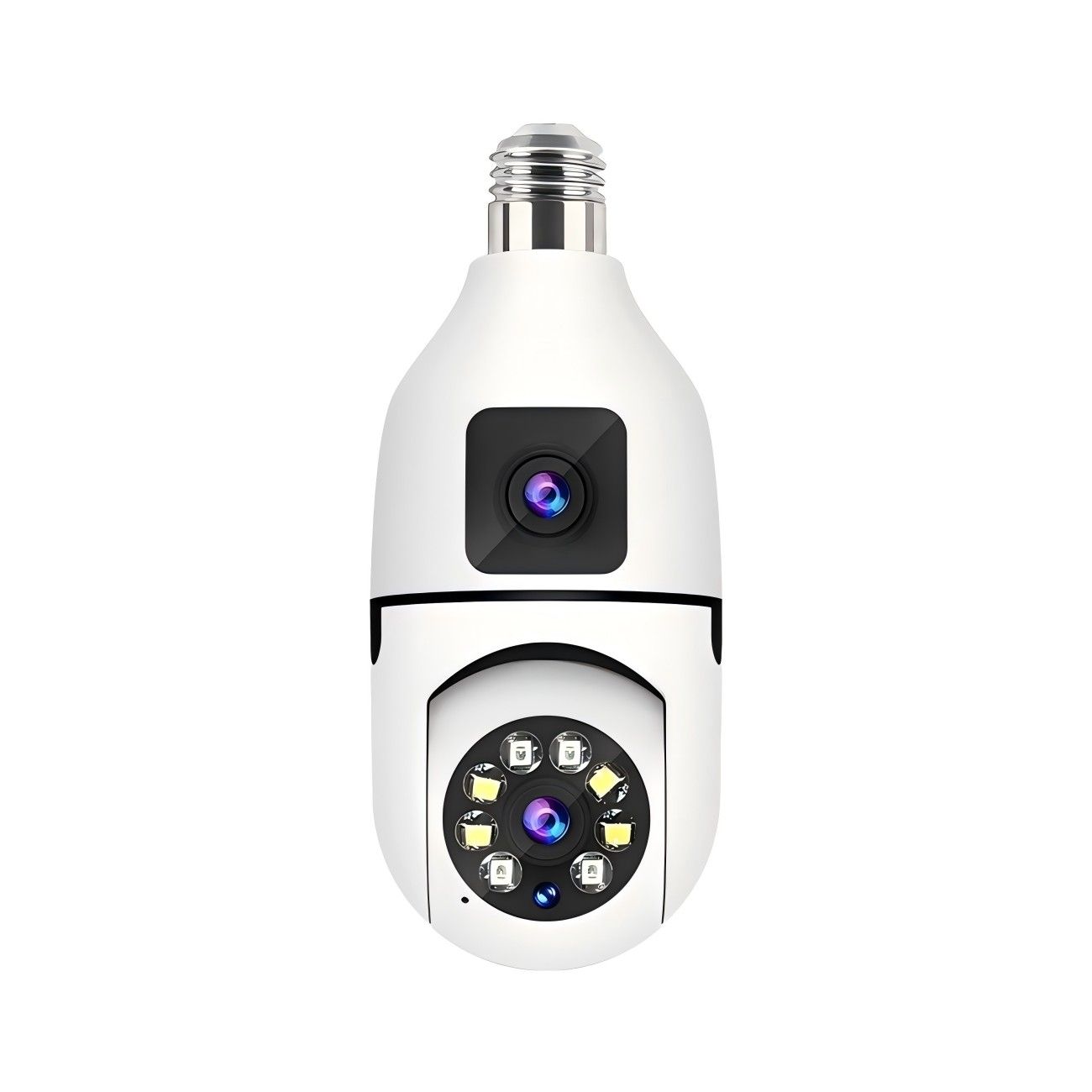 Wireless Wifi Bulb Mini Camera Full HD 1080P 360 Degree Auto Rotate ip Cam Smart Home Security Remote View Panoramic Camcorders