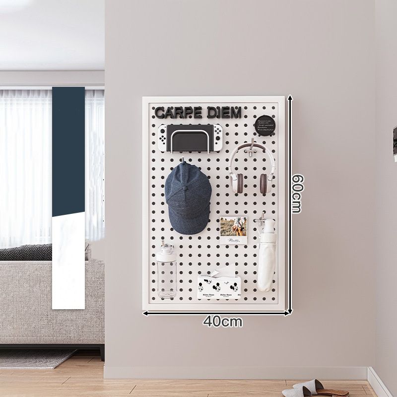 Metal Pegboard Panels for Wall Garage Utility Tools Pegboard Storage System for Workbench, Shop, Modular Peg Board Organizer Board Kit