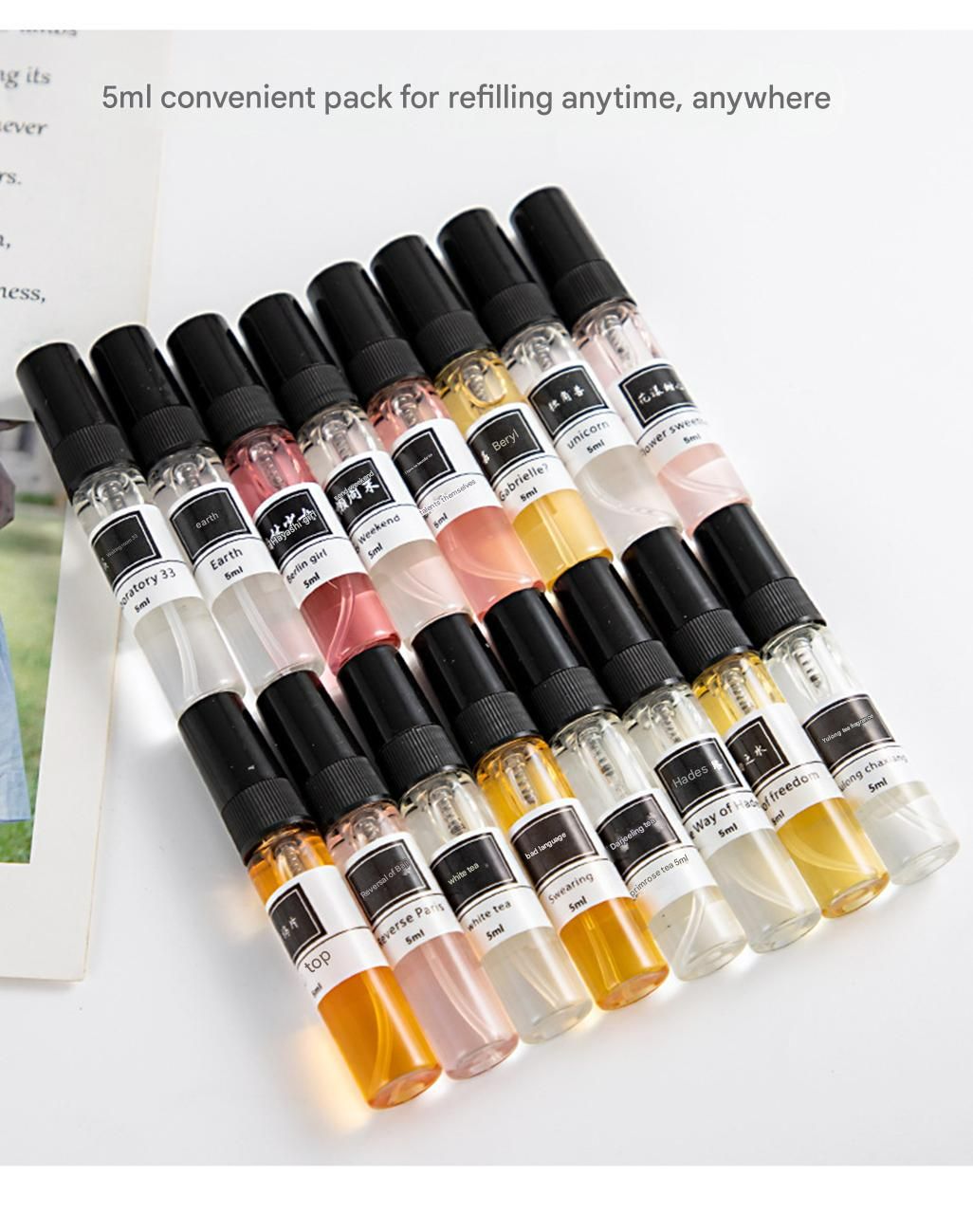 【Niche Specialty】5ml Perfume Samples - Designer Fragrance Dupes & Luxury Alternatives for Women & Men | Travel-Size