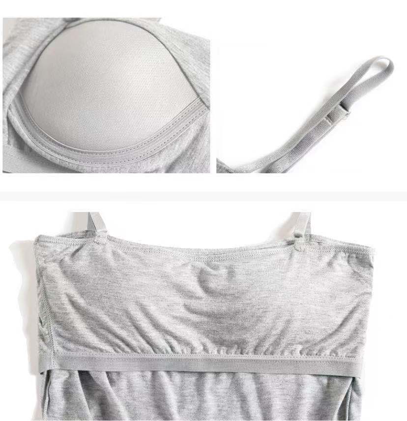 Yoga Wear Monel Sports vest ventilation With bra Rimless bra Sling bra