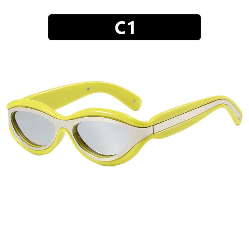 2024 new personality ins style European and American fashion sunglasses men and women 3967