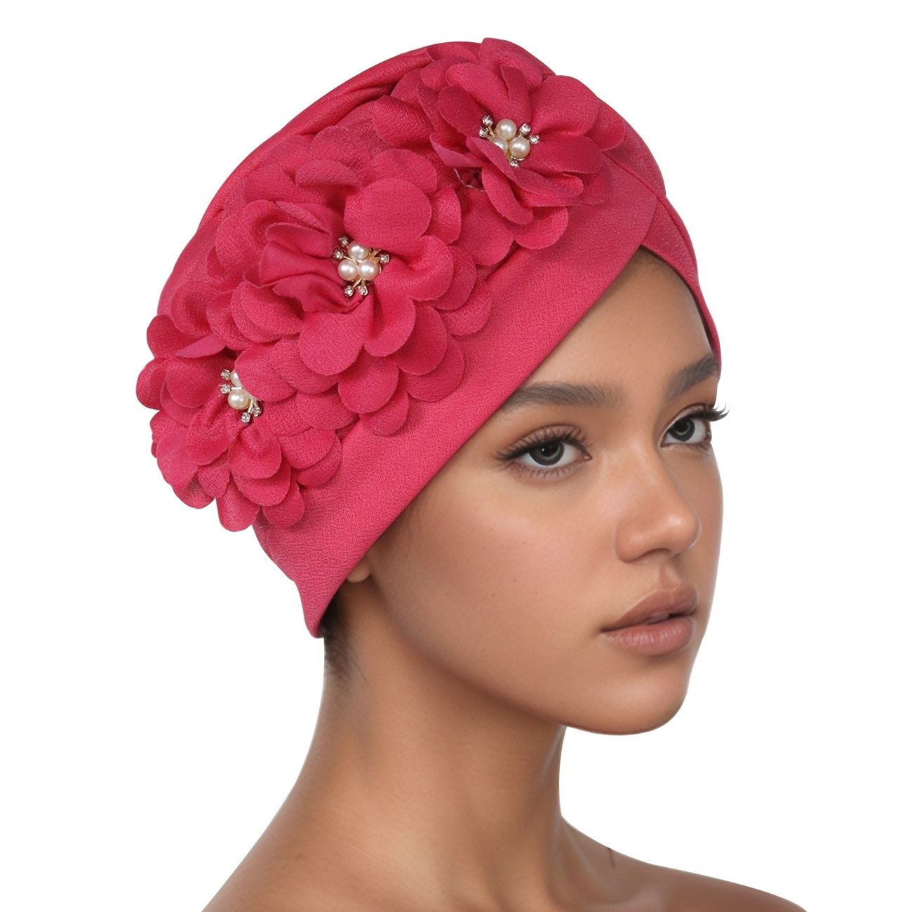 Fashion Selection Traditional Muslim Women's Headband Applique Fashion Casual Hat