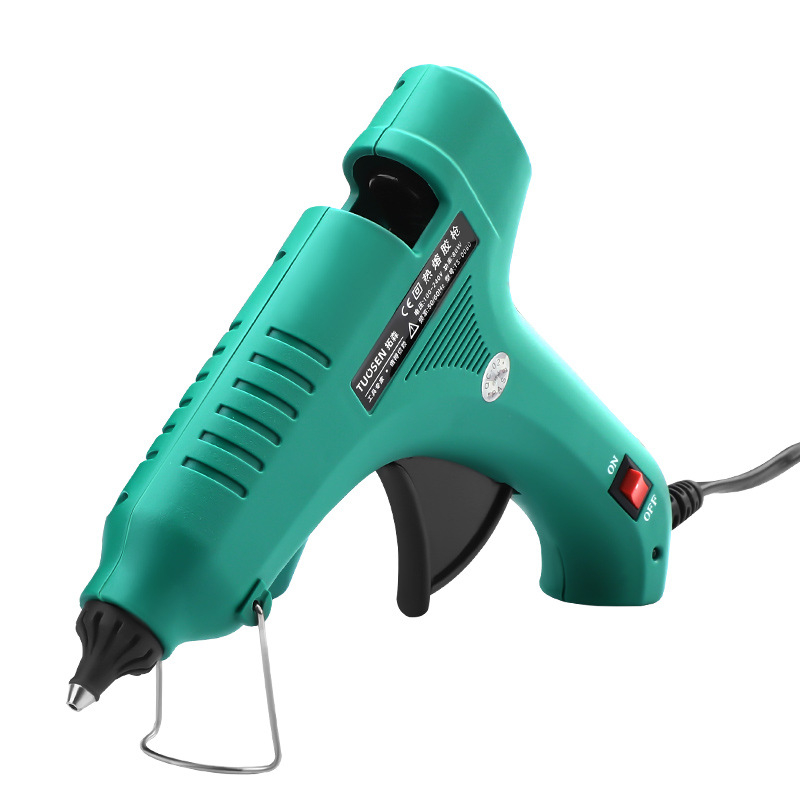 Hardware tools hot melt gun 80W temperature regulating dual power hot glue gun 80W hot melt glue gun
