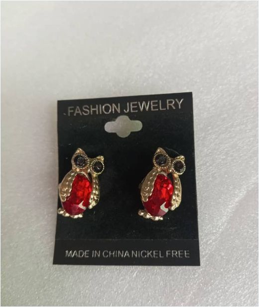  Rhinestones Vintage Earrings Statement Animal Crystal Owl Girls Stud Earrings For Women Jewelry Gifts