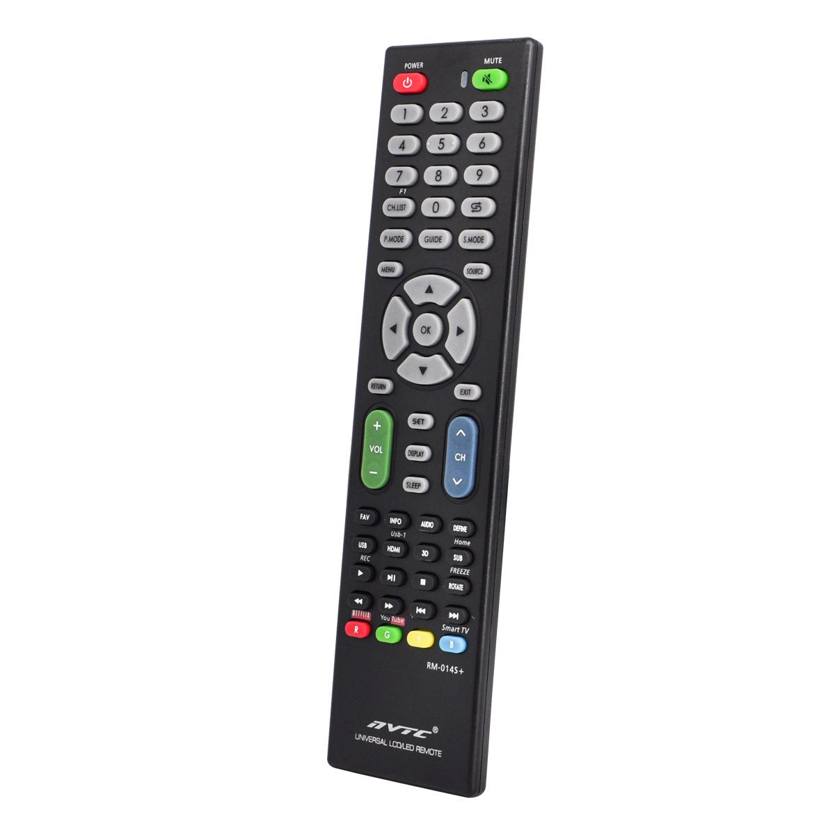 New Home Universal LCD TV Remote Control with Streaming APPs Hot Keys Netflix Youtube