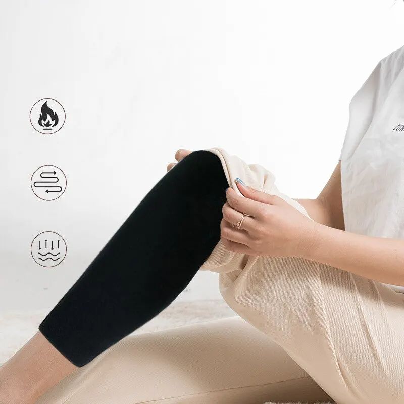 1 Pair Dot Heating Knee Pads Brace Sports Kneepad Tourmaline Knee Support For Arthritis Joint Pain Relief Recovery Unisex