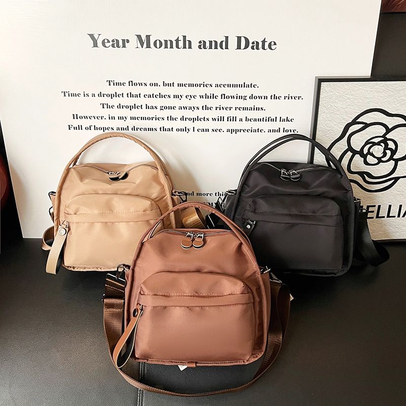 Minimalist Lightweight Casual Bag, Fashion Versatile Women Handbag, Hand-held & Crossbody Commuter Bag for Ladies