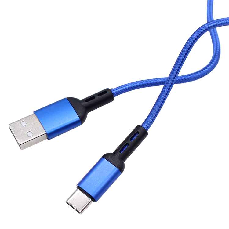 Type-C Charger Cable Mobile Phone Fast Charging 2A Blue 1Pcs/Box