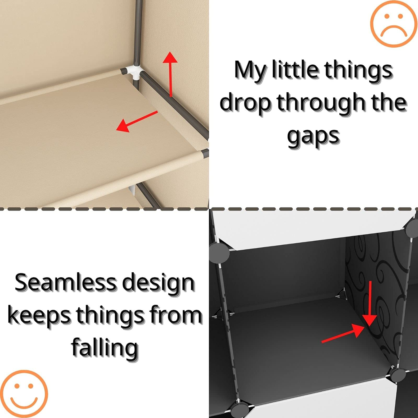 L456456 Portable Wardrobe Closets DIY Cube Storage for Space Saving, Upgraded Combination Bedroom Armoire with Lock, Storage Organizer, Clothes Dresser, Closet Storage Organizer