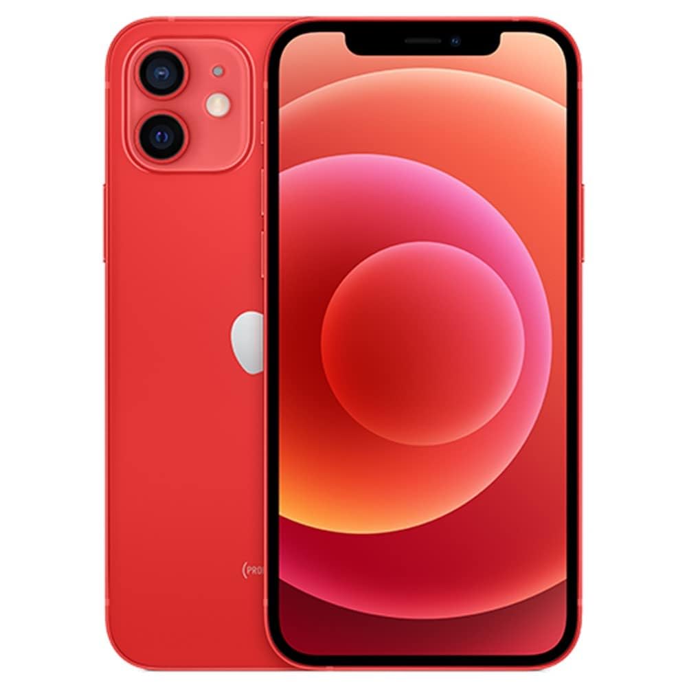 Restored Apple iPhone 12 64GB 128GB 256GB  (Unlocked) (Refurbished)Red