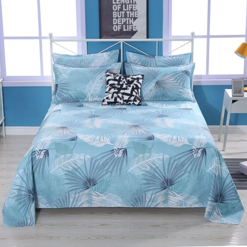 Polyester bed sheets pillowcase 48*74cm pillowslip 120*230cm ,160*230cm,200*230cm sheet free shipping13#