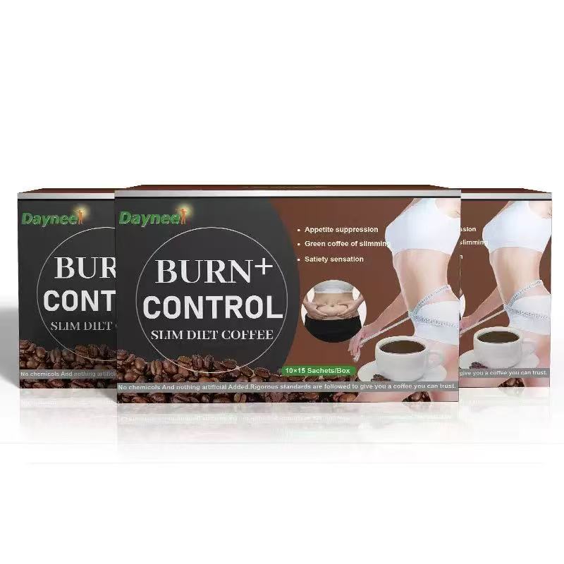 Private Label Fast Burn Control Coffee Body Shaped Skinny Flat Tummy Detox Diet Coffee Products for Slim Minceur Perte De Poids