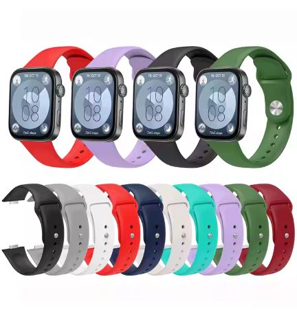 APPLE WATCH Series 9 45mm AI Light IWatch Strap Fit 3 Silicone Breathable Replaceable Waterproof Band