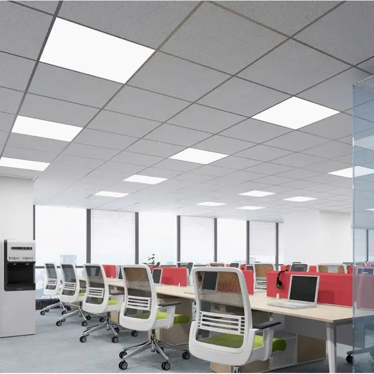 AUNONT Recessed Panel Aluminum Bucket Light Ceiling Flat Panel Light 300*600 Square LED Recessed Kitchen Light Bathroom Integrated Ceiling Light 300*300 Panel Light Ultra-thin Purification Light led Bucket Flat Panel Light Suitable for Kitchen Bathroom Office Balcony etc.