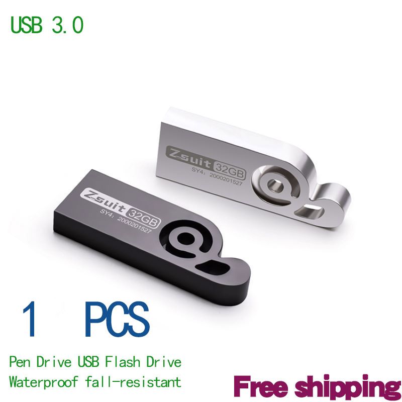 M20 High Speed Metal Memories USB Stick Original USB2.0 128GB 64GB Pendrive Metal Flash Drives Pen Drive USB Flash Drive